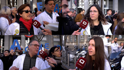 AMYTS lidera la concentración en La Princesa contra el Estatuto de Mónica García