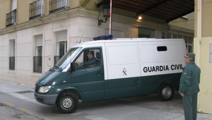 Furgoneta de la Guardia Civil en una imagen de archivo