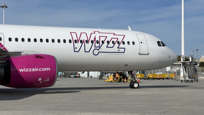 Un avión de Wizz Air, en una imagen de archivo