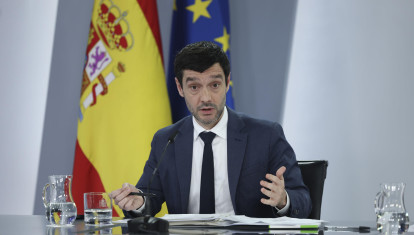 El ministro de Derechos Sociales, Consumo y Agenda 2030, Pablo Bustinduy