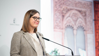 La consejera Portavoz del Gobierno regional, Esther Padilla