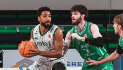 Lance del partido de esta tarde en Cáceres