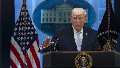 El presidente de Estados Unidos, Donald Trump