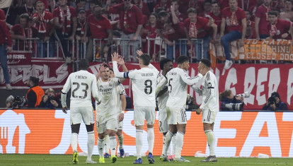 (Foto de ARCHIVO)
Kylian Mbappe of Real Madrid CF celebrates a goal during the UEFA Champions League 2025/26 Quarter-Final Second Leg match between FC Bayern München and Real Madrid CF at Allianz Arena on April 15, 2026 in Munich, Germany.

Dennis Agyeman / AFP7 / Europa Press
15/4/2026 ONLY FOR USE IN SPAIN