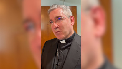 El obispo de San Sebastián, Monseñor Fernando Prado