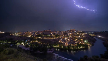 El cielo toledano a través de los rayos