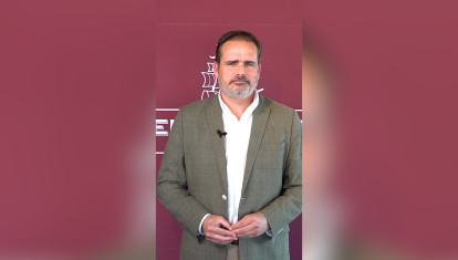 Álex Navajas hablando de la visita del Papa León XIV a España.