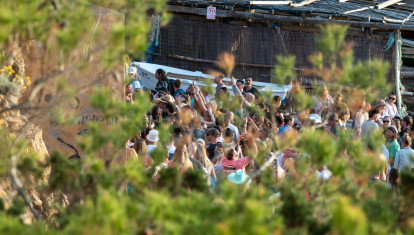 Fiesta al aire libre en Ibiza