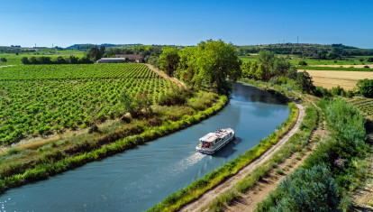Crucero por el Canal du Midi en un pequeño barco familiar