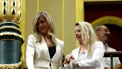 Begoña gómez y Cristina Álvarez, asesora de Moncloa