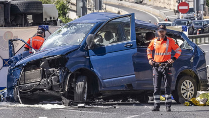 El estado del vehículo tras el accidente no hacía presagiar el resultado