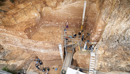 Yacimiento de La Gran Dolina, en Atapuerca