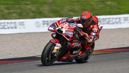 Marc Márquez, en el Gran Premio de Alemaina