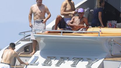 Lamine en Ibiza a bordo del Lefty en junio de 2025