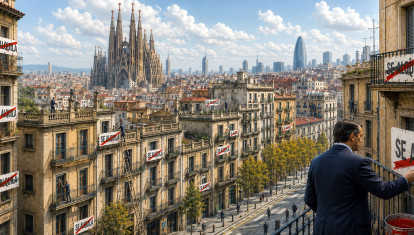 El desplome del los pisos en alquiler en Barcelona