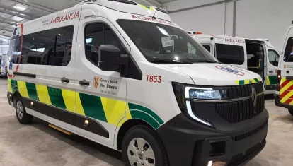 Una de las nuevas ambulancias de la flota balear