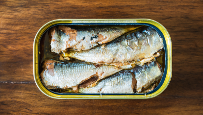 Las sardinas en lata son una fuente de nutrientes muy completa