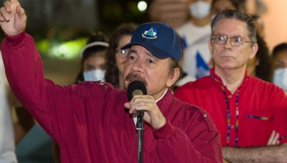 (Foto de ARCHIVO)
December 21, 2020: El presidente Daniel Ortega participA?Âl en el homenaje al comandante Carlos Fonseca, en Managua, el 8 de noviembre. Foto: Diario Confidencial
Europa Press/Contacto/La Nacion
21/12/2020