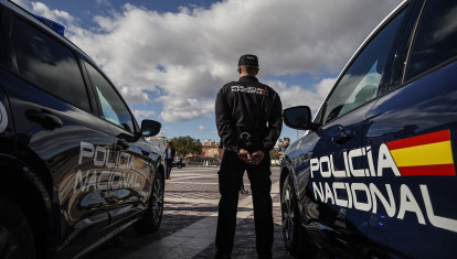 Imagen de un agente de la Policía Nacional