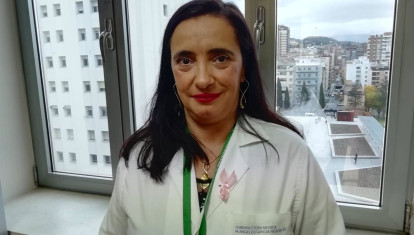 María de los Ángeles García, como gerente del Hospital Universitario Virgen de las Nieves (archivo)