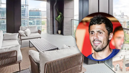 El salón-terraza de la casa de Rodri con vistas a la ciudad