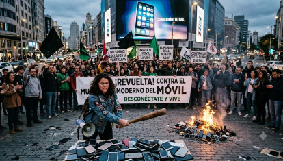 Rebelión contra la dictadura totalitaria de las pantallas