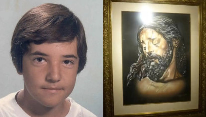 David Guerrero era conocido como el niño pintor en Málaga