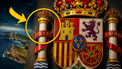 Las columnas de Hércules en el escudo de España