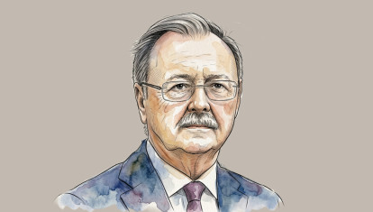 Ilustración de Juan Jesús Vivas, presidente de la ciudad autónoma de Ceuta