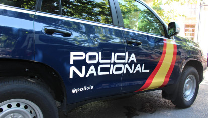 Un coche de la Policía Nacional, en una imagen de archivo