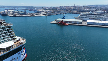 Puerto de La Coruña con la llegada de cinco cruceros