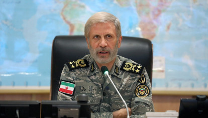 Amir Hatami, jefe del Ejército del régimen iraní