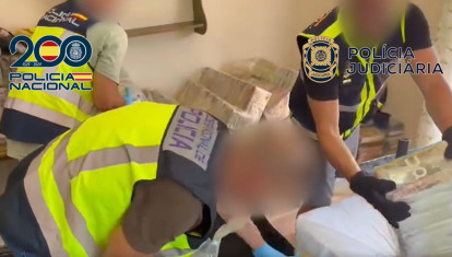 Operación policial en la que hay tres detenidos e intervenidos más de 3.300 kilos de cocaína