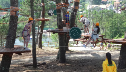 EL parque multiaventuras más grande de Galicia