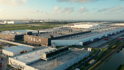 Gigafactoría de Tesla en China ubicada en Lingang, Shanghái