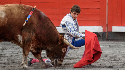 Sebastián Castella cita de rodillas al segundo de su lote