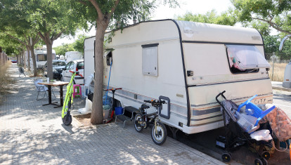 Imagen de archivo de una caravana en Palma