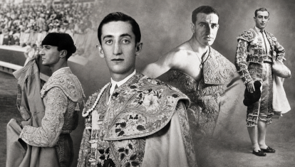 Luis Miguel Dominguín, Manolete, Juan Belmonte y Joselito el Gallo