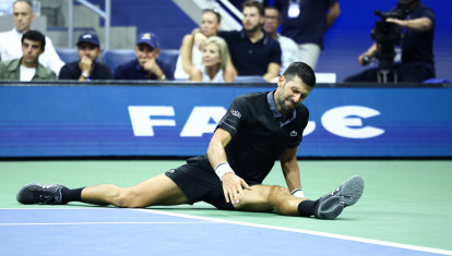 Novak Djokovic, en la primera ronda del US Open 2026
