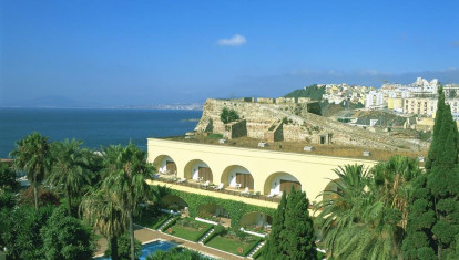 Vista aérea del Parador de Ceuta