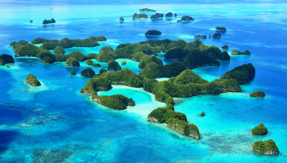 Islas Palaos, en la Micronesia