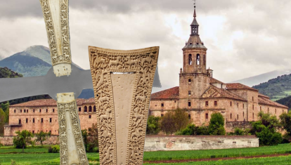 Fragmentos de la Cruz procesional de San Millán