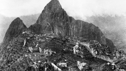 Foto de Machu Picchu tomada por Hiram Bingham en 1912