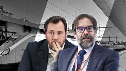 El ministro de Fomento, Óscar Puente, y el presidente de Renfe, Álvaro Fernández Heredia, no acaban de acertar.