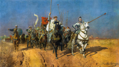 Los comuneros de Castilla salen de Valladolid al mando de don Juan de Padilla y el obispo de Zamora