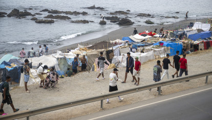 Playa del Trampolín
