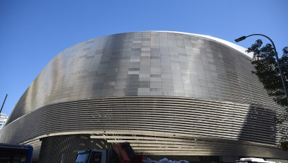 Fachada del Santiago Bernabéu