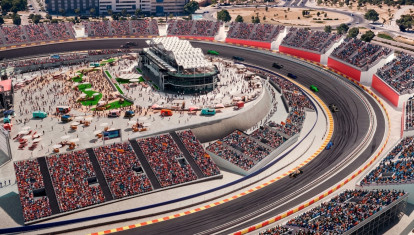 Imagen de la Monumental, sin duda el punto más espectacular del circuito