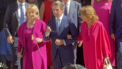 La boda que ha llevado a Aznar, Ana Botella y Esperanza Aguirre hasta Ferrol