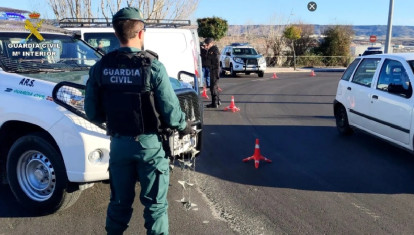 Dispositivo abierto de la Guardia Civil tras el suceso